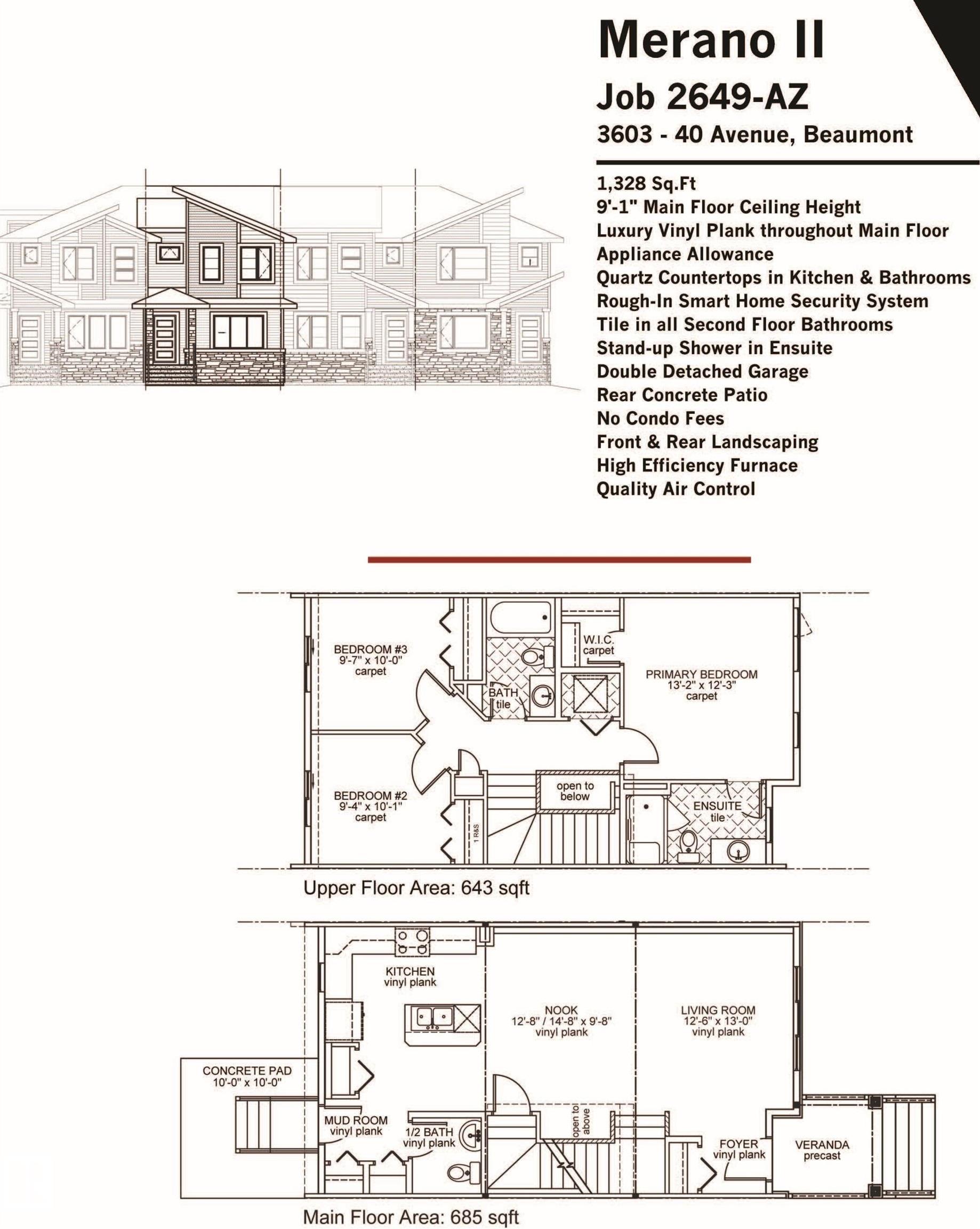 3603 40 Avenue, Beaumont, Alberta, T4X 2Y3